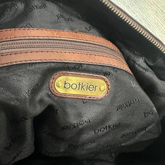 Botkier Brown Leather Shoulder Bag - Picture 3 of 5